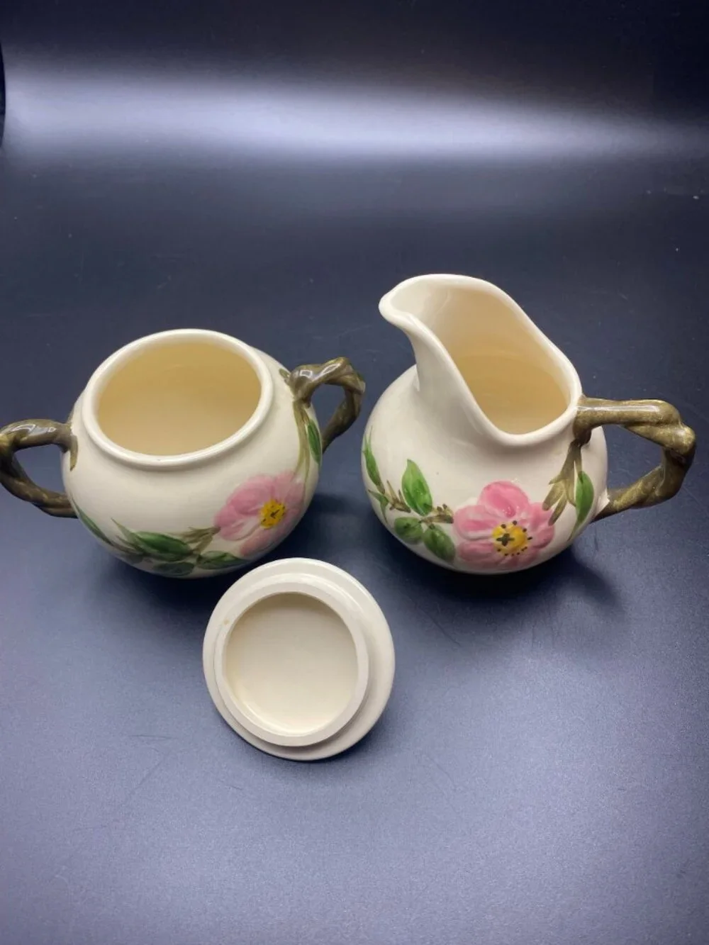 Franciscan Desert Rose Cream n Sugar